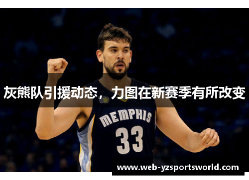 灰熊队引援动态，力图在新赛季有所改变
