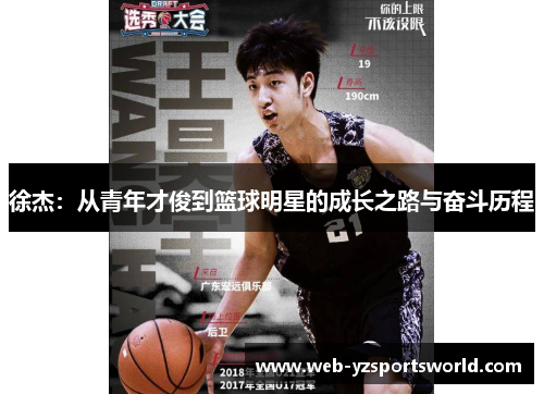 徐杰：从青年才俊到篮球明星的成长之路与奋斗历程